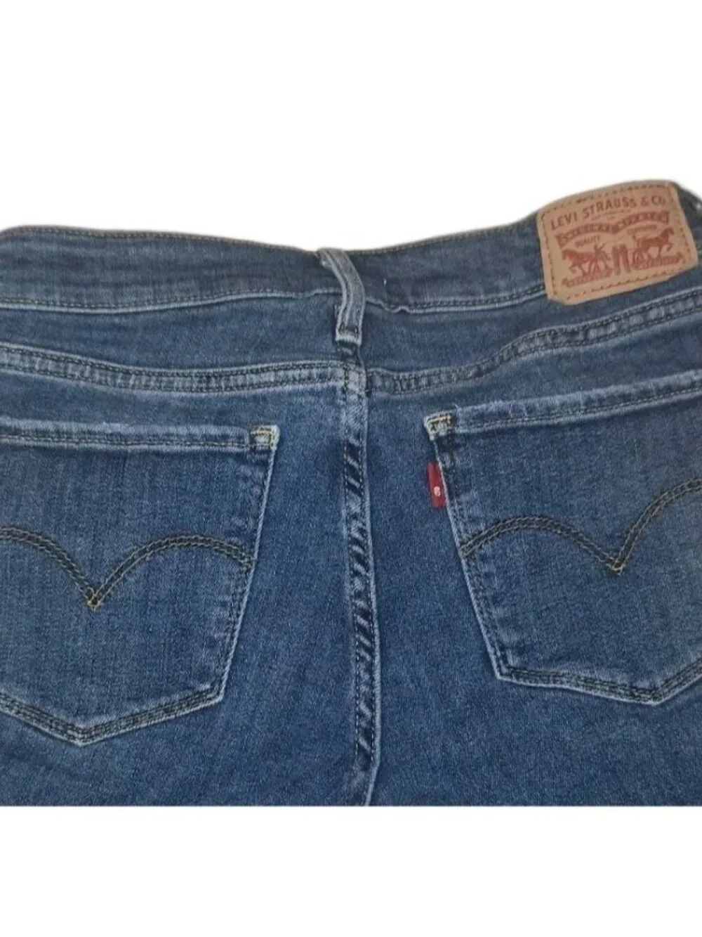Levi Strauss Women's Blue 711 Skinny 27 Jeans 27x27